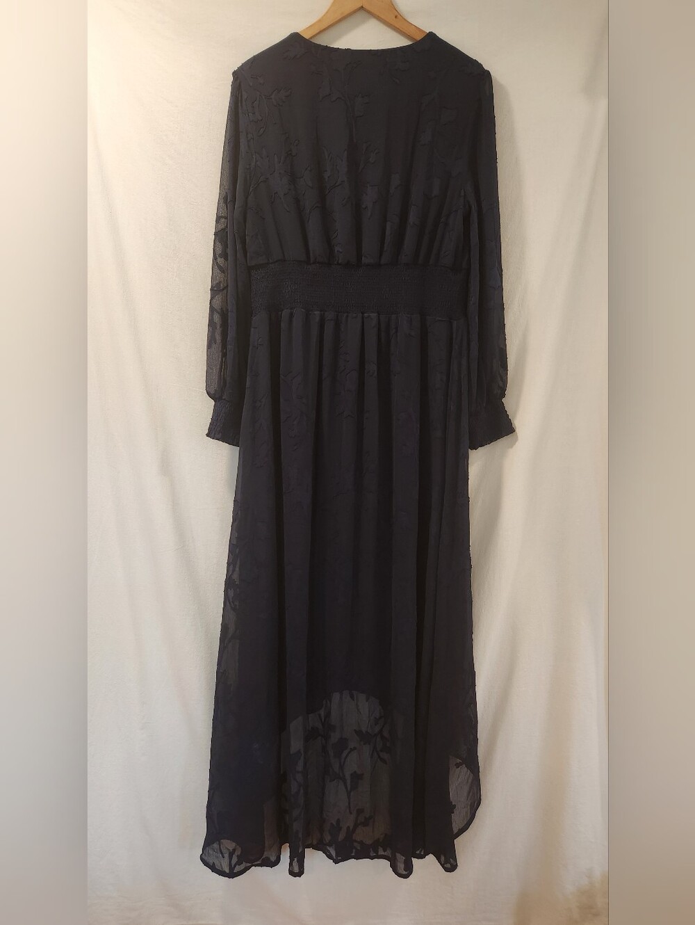 Baltic Born Mayfair High Low Maxi Dress Navy XL - Picture 6 of 14